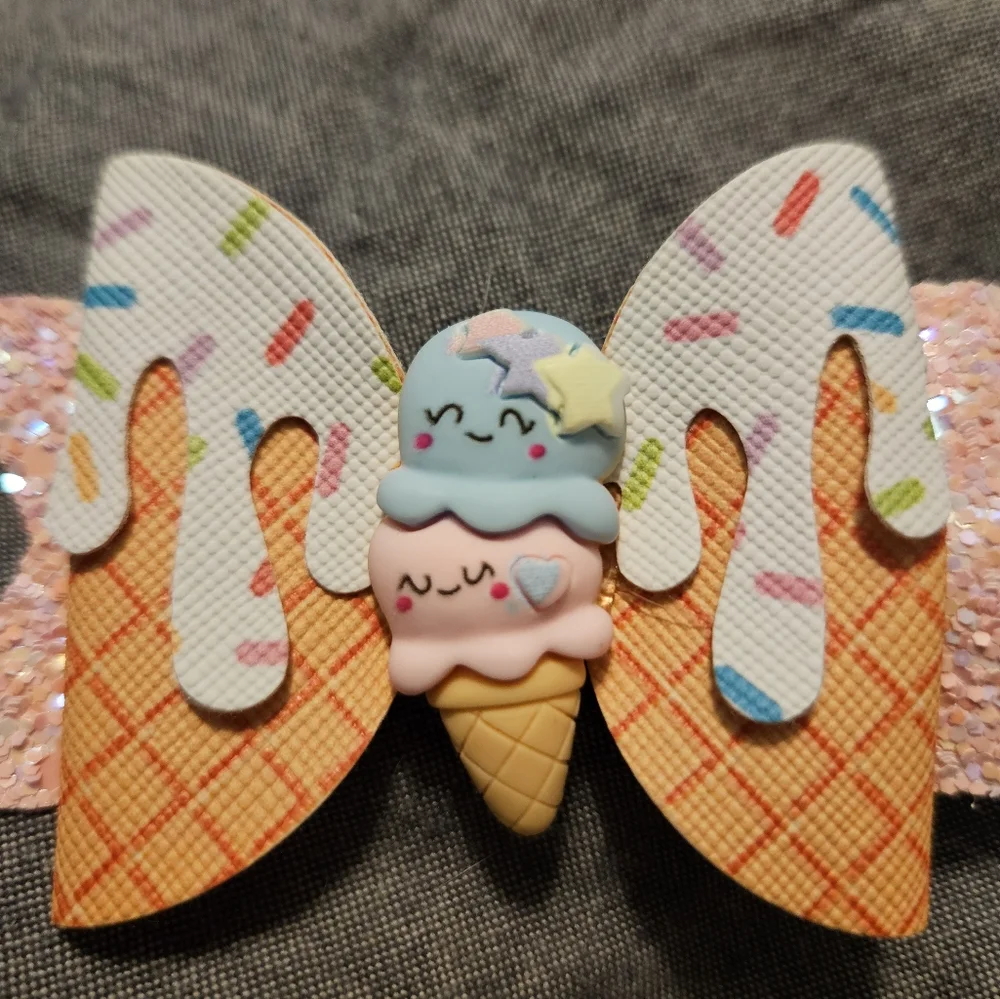 3/$20 💥 Ice Cream Cone hair barret NWT